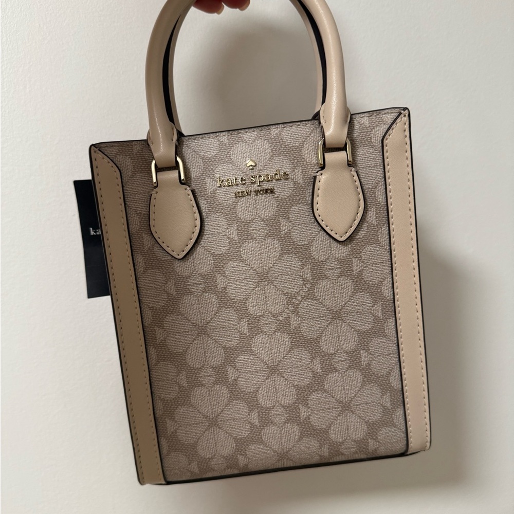 Kate Spade Cream and Tan Mini Bag